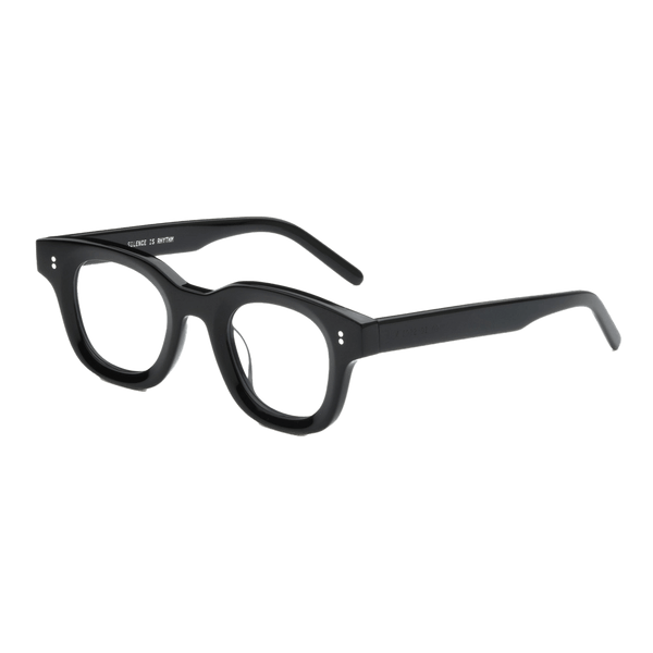 Apollo Optical / Black Acetate & Blue - Light Lens - Shade Files